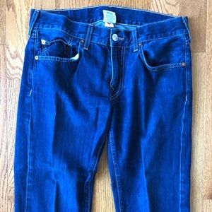 True Religion brand straight leg jeans
